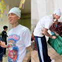 Rapper Central Cee and British High Commissioner to Singapore pack Hari Raya food rations at Jamiyah eldercare home, Entertainment News