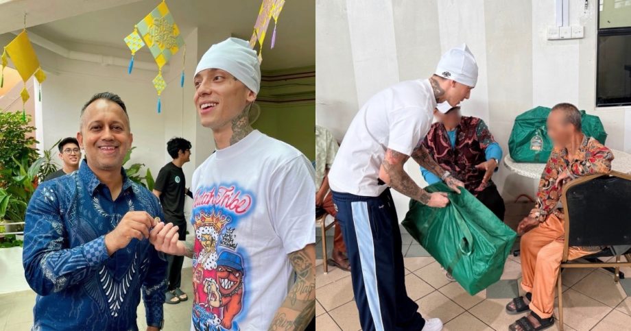 Rapper Central Cee and British High Commissioner to Singapore pack Hari Raya food rations at Jamiyah eldercare home, Entertainment News