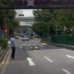 Woman found sprawled across road near Jurong Point, taken to hospital, Singapore News