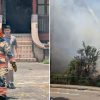 MP helps extinguish fire at temple in Geylang, 1 person sent to hospital