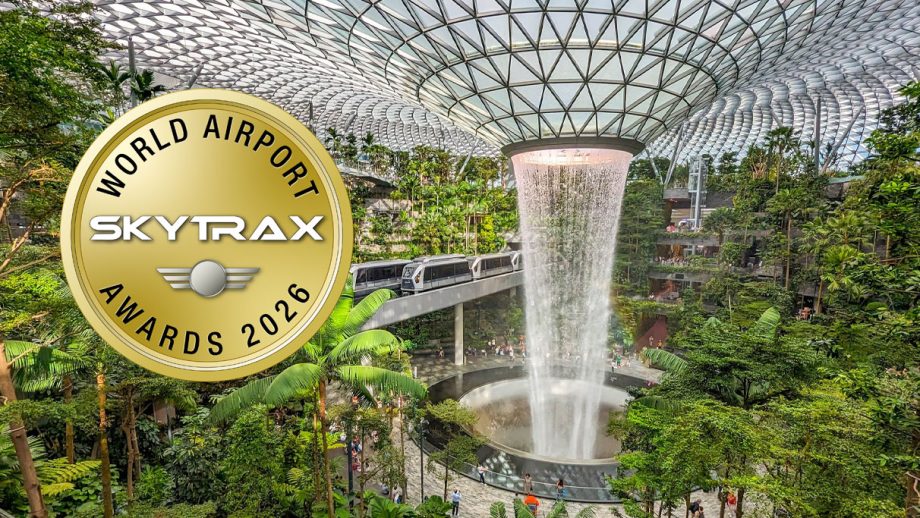 Singapore Changi Airport is named the World’s Best Airport in 2026