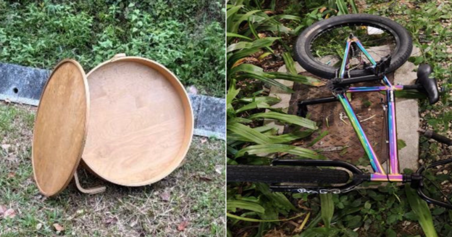 Sembawang killer litter: Duo from same HDB block arrested for allegedly throwing wooden table, bicycle in separate incidents, Singapore News Sembawang killer litter: Duo from same HDB block arrested for allegedly throwing wooden table, bicycle in separate incidents, Singapore News