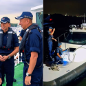Police Coast Guard crosses deck with Johor counterparts, breaks fast together at sea, Singapore News