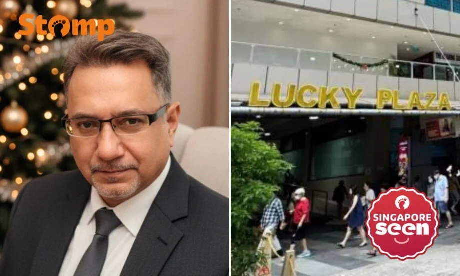 Man confronts maid for allegedly getting child to kiss stranger for in Lucky Plaza, police looking into matter Man confronts maid for allegedly getting child to kiss stranger for in Lucky Plaza, police looking into matter