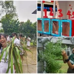 Planting rice, outreach efforts: How teens are going green at school