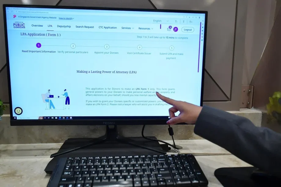 Applications for Lasting Power of Attorney will be free for Singaporeans from April 1: MSF