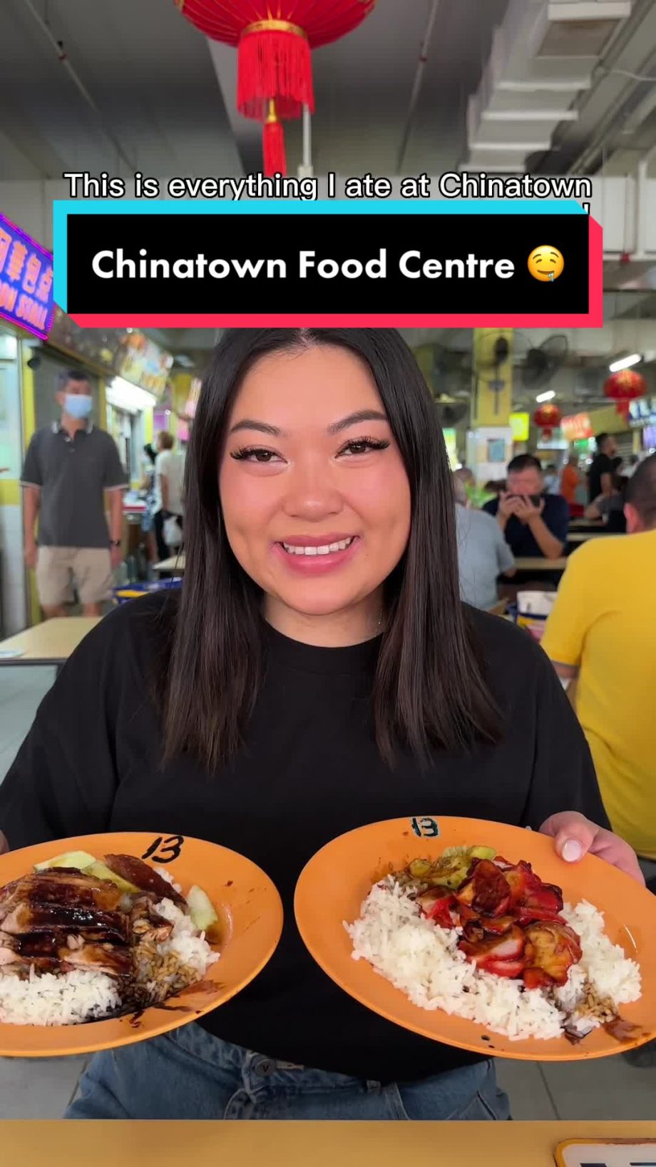 @biteswithlily Everything I ate at Chinatown Complex Food Centre in Singapore  #…