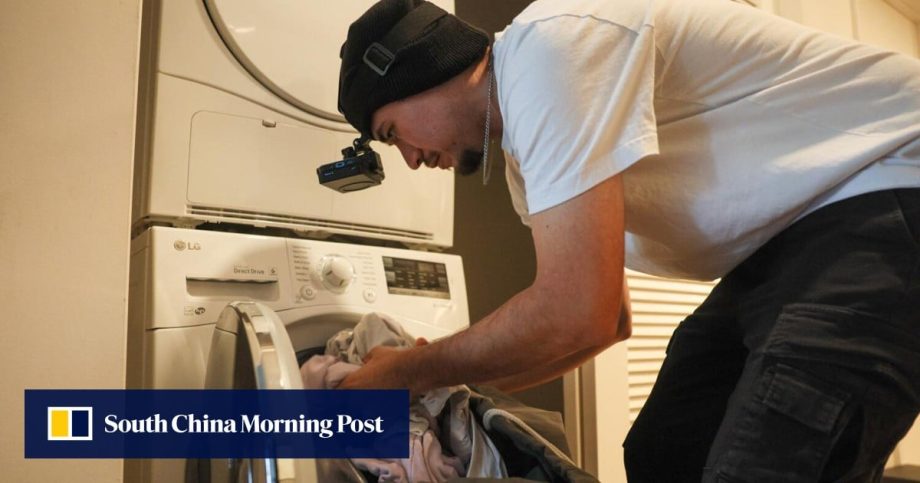 People in Los Angeles are wearing cameras while doing housework – and getting paid for it People in Los Angeles are wearing cameras while doing housework – and getting paid for it