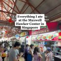 @wanderwithkara Everything I ate at the popular Maxwell Hawker Center in Singapo…
