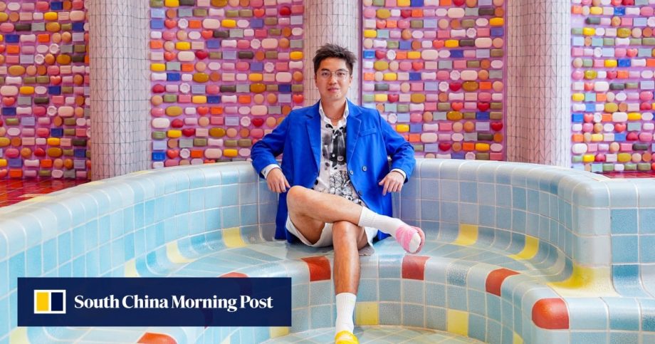 Hong Kong artist inspired by swimming pools invites you to slow down Hong Kong artist inspired by swimming pools invites you to slow down