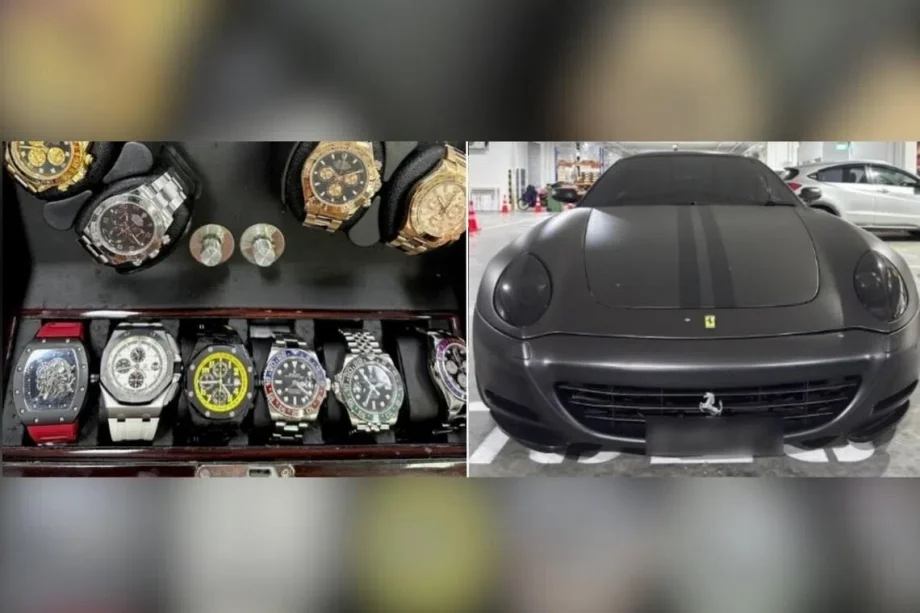 Over 0k, luxury watches and cars seized in anti-vape blitz; 5 arrested