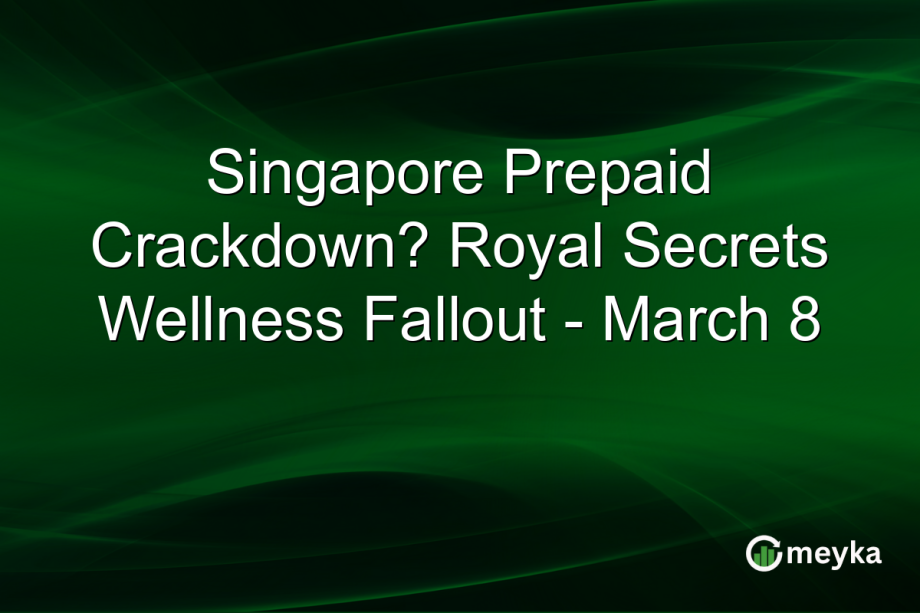 Singapore Prepaid Crackdown? Royal Secrets Wellness Fallout – March 8