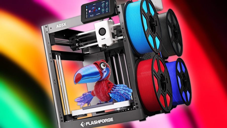 The FlashForge AD5X Is One of the Best Multi-Color 3D Printers Priced Under 0