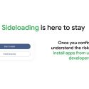Android will hide app sideloading behind a new one-time security process