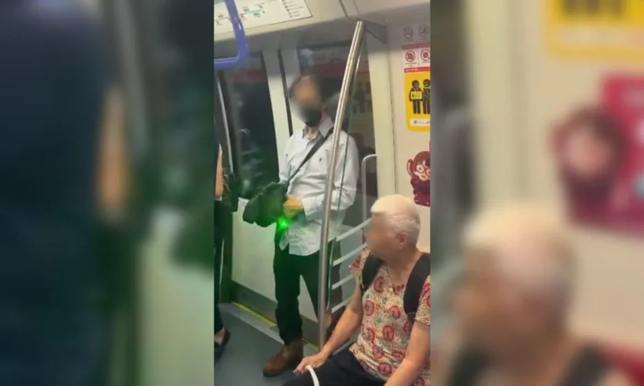 Man allegedly aims laser pointer at woman’s eyes on MRT, follows her when she exits at Sengkang station Man allegedly aims laser pointer at woman’s eyes on MRT, follows her when she exits at Sengkang station