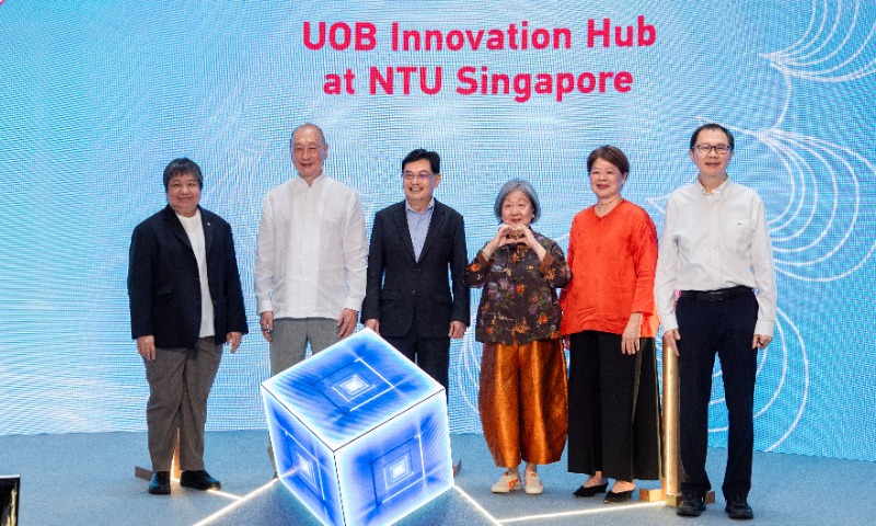 NTU boosts innovation with launch of UOB Innovation Hub