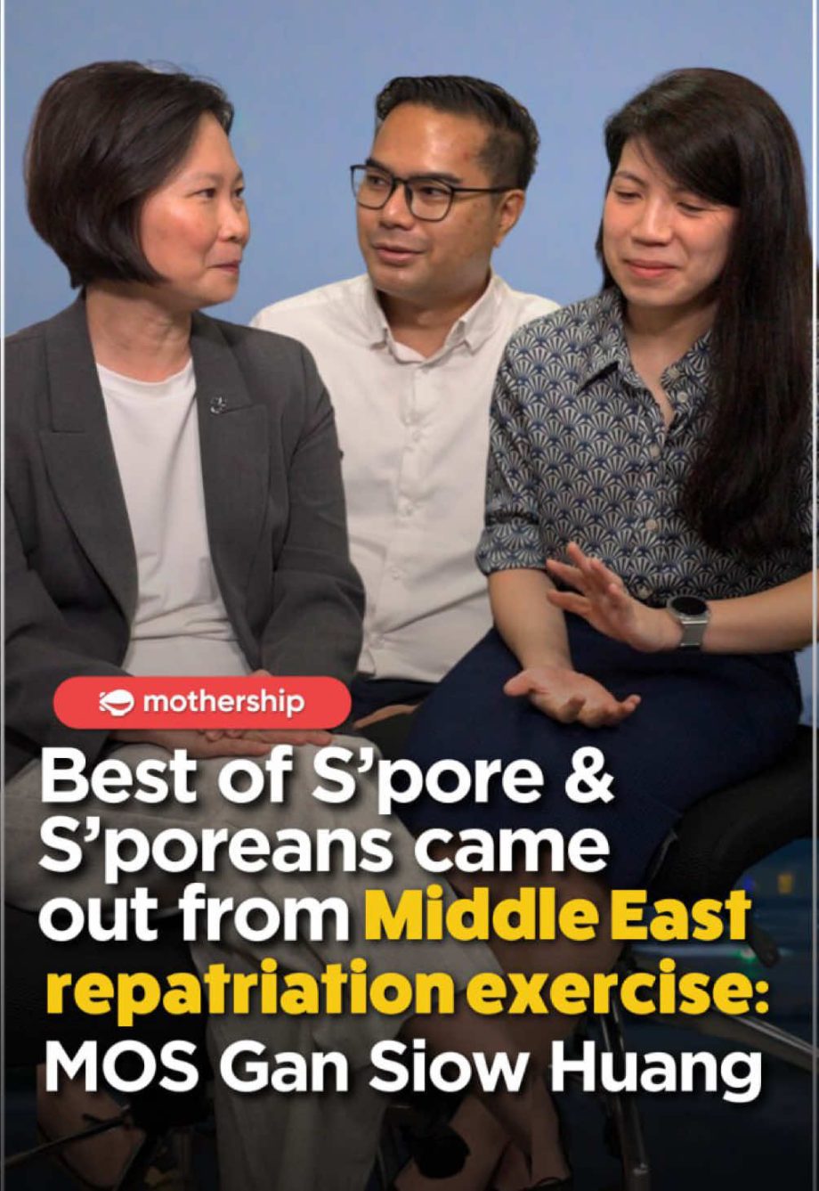 @mothershipsg Speaking on Mothership’s podcast, MOS Gan Siow Huang thanked the t…