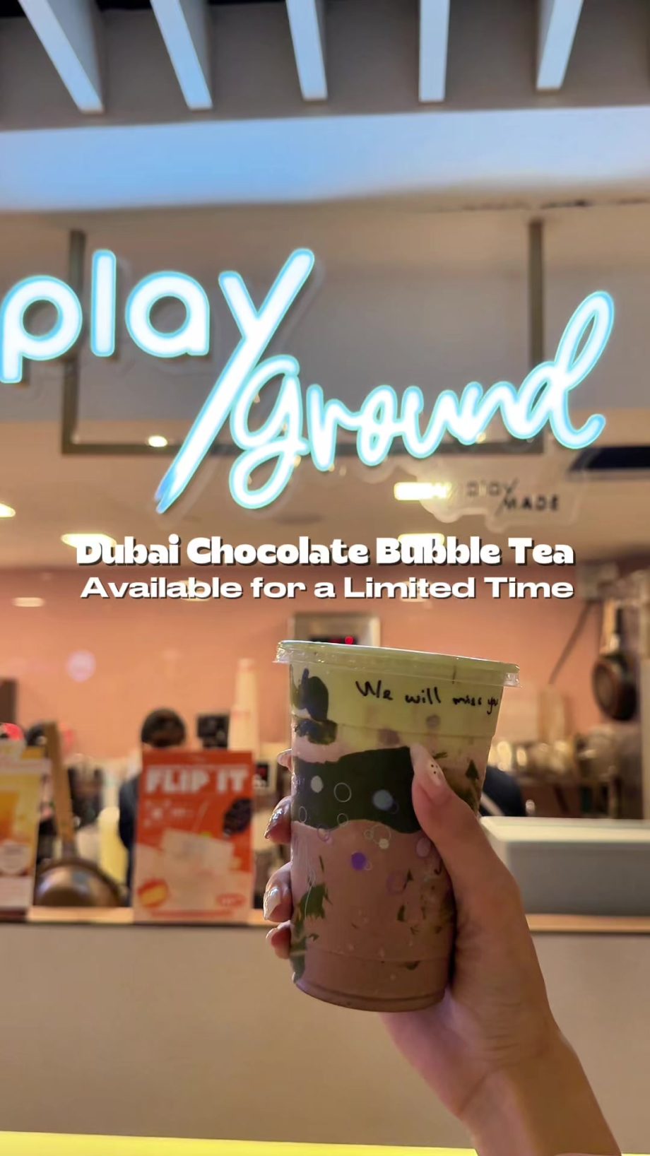@tastesoulsg + 1 more Dubai Chocolate sweet treat to try  @PLAYMADE   Now – 31 M…