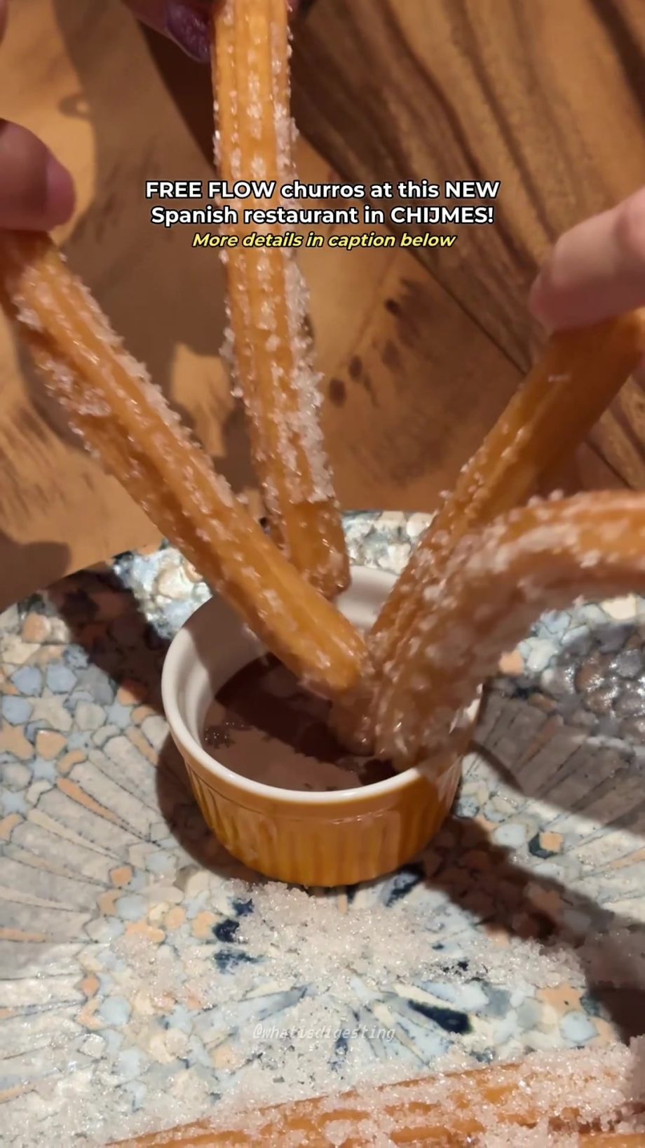 @whatisdigesting FREE FLOW CHURROS BUT HOW? Right in the heart of Singapore a… @whatisdigesting FREE FLOW CHURROS BUT HOW? Right in the heart of Singapore a…
