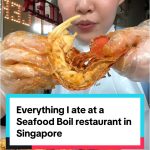 @redfroot Everything I ate at a Seafood Boil restaurant in SG #seafoodboil #seaf…