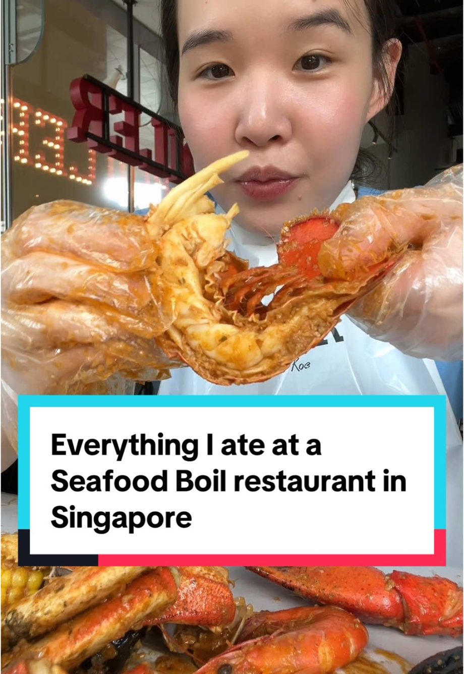 @redfroot Everything I ate at a Seafood Boil restaurant in SG #seafoodboil #seaf…