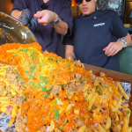 @zermattneo LARGEST 6.7KG CHEESE FRIES MOUNTAIN! I was flying through for the fi…