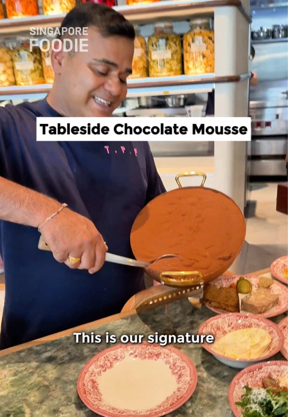 @singaporefoodie Tableside Chocolate Mousse and French classics in Bugis Chef L… @singaporefoodie Tableside Chocolate Mousse and French classics in Bugis Chef L…