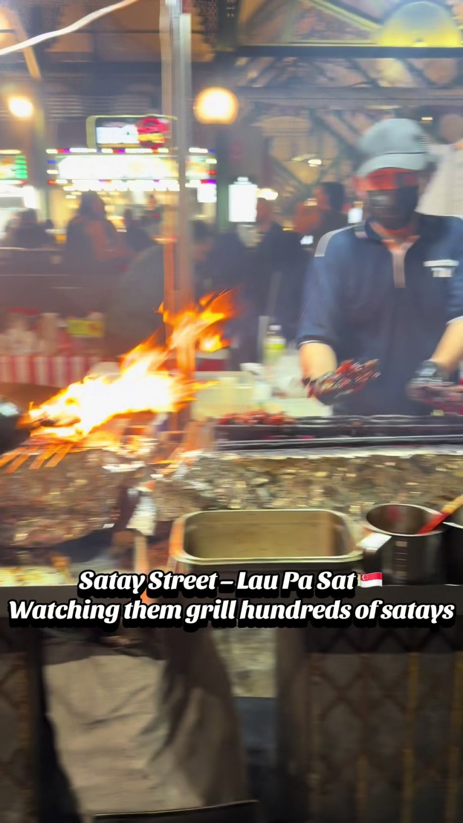 @zeecansell If it’s worth showing, Zee will show it  Satay Street at Lau Pa Sat,…