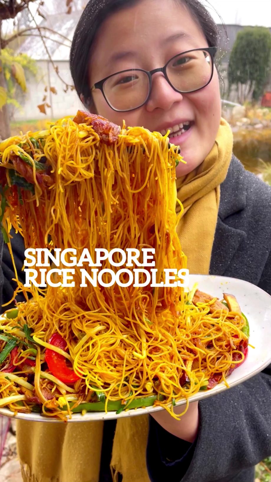 @littlericenoodles Singapore Fried Rice Noodles Today we are cooking the Singap… @littlericenoodles Singapore Fried Rice Noodles Today we are cooking the Singap…