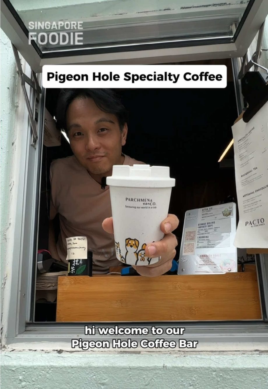 @singaporefoodie Spotted Award-wining  Pigeon Hole Specialty Coffee In A 1920s H…