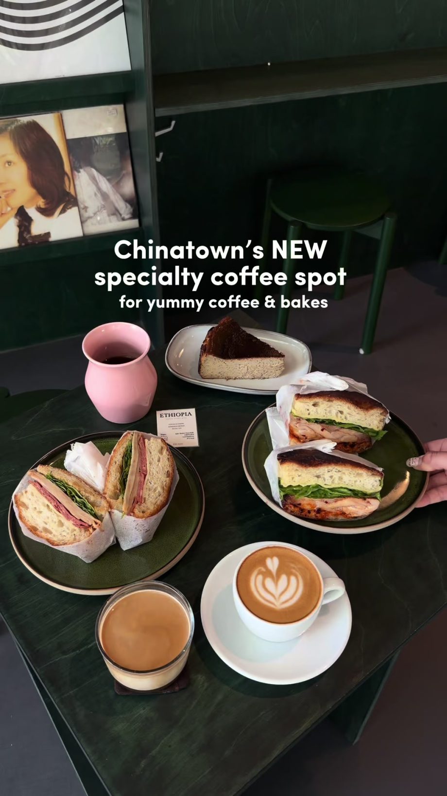 @bakeneatdiary (NEW MENU) this minimalist specialty coffee spot in Chinatown is …