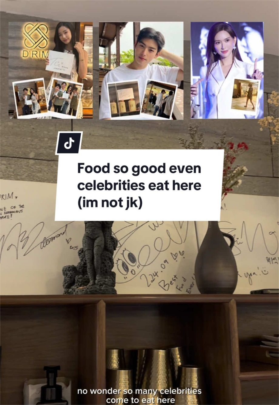 @justnon_sense Food so good even celebrities come to eat here (I’m not jk) DRIM,…