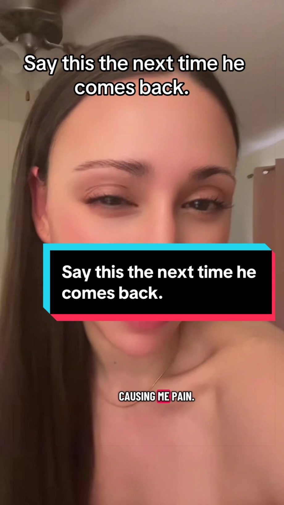 @corrinecferreira It doesn’t feel like love because it’s not. Someone can’t love…