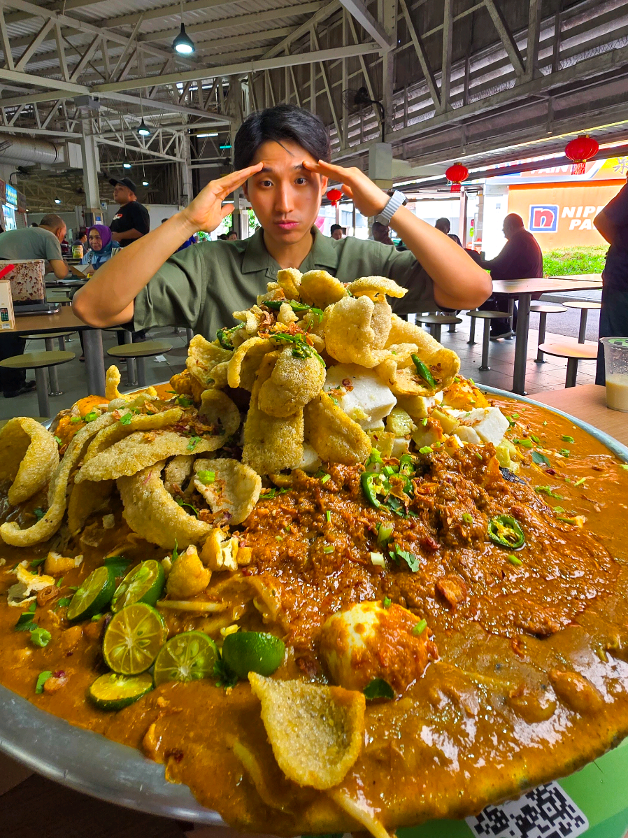 @zermattneo 9KG Mee Rebus Challenge  This Hari Raya Special had me sweating towa…