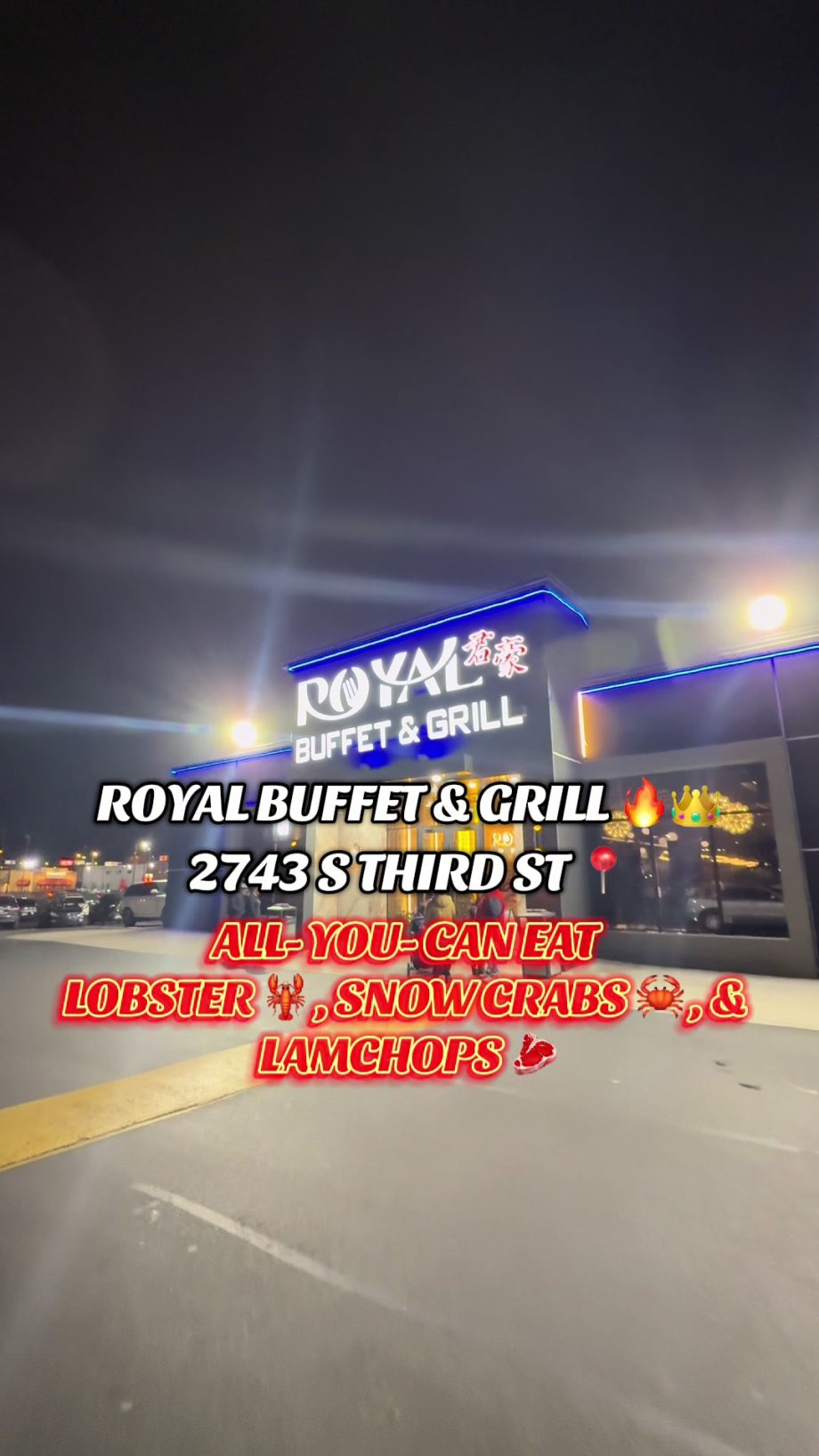 @matt.eatss .99 ALL YOU CAN EAT LOBSTERS  , SNOW CRABS , LAMBCHOPS , CRAWFISH…