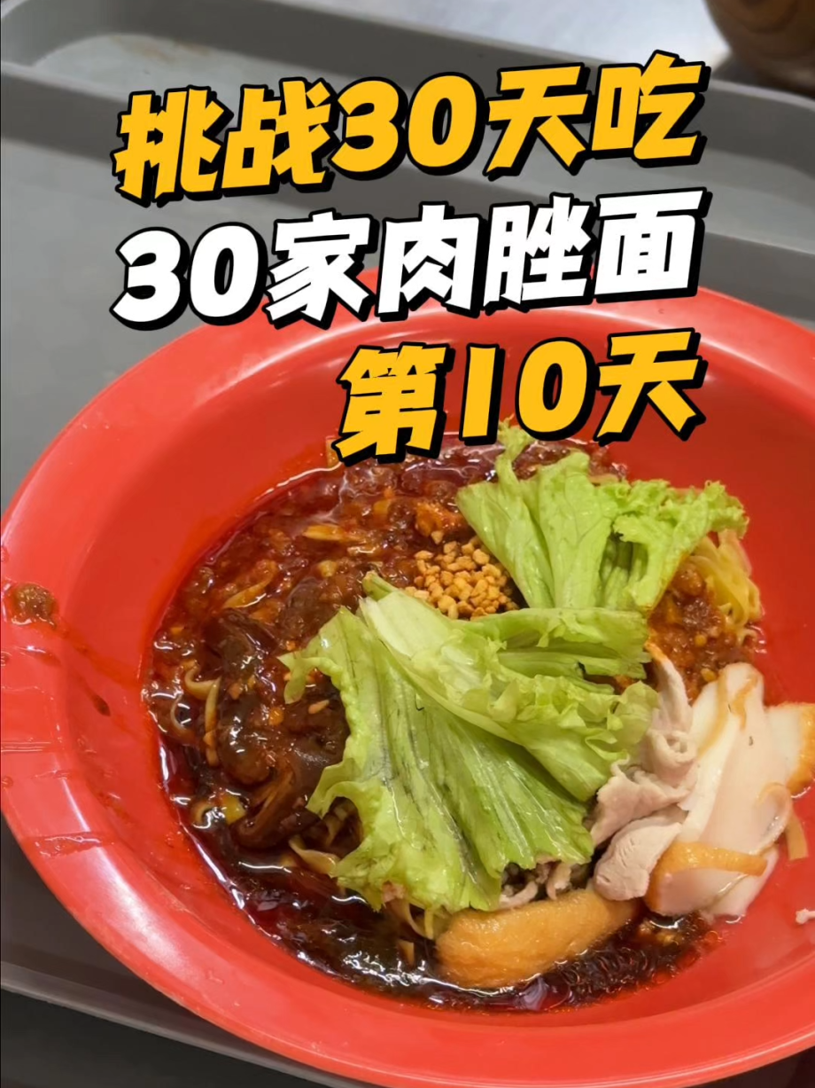 @wayne69662 30 Days, 30 Bowls of Singapore Bak Chor Mee Challenge!  Day 10 Hup H…