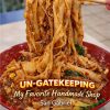 @lings.eats Un-gatekeeping my favorite handmade noodles  It’s seriously addictin…