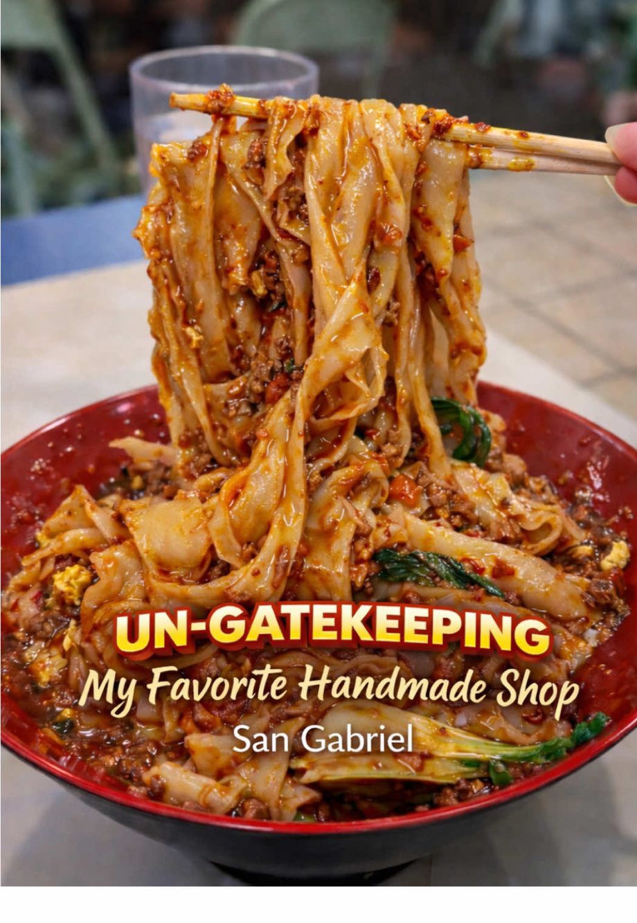 @lings.eats Un-gatekeeping my favorite handmade noodles  It’s seriously addictin…