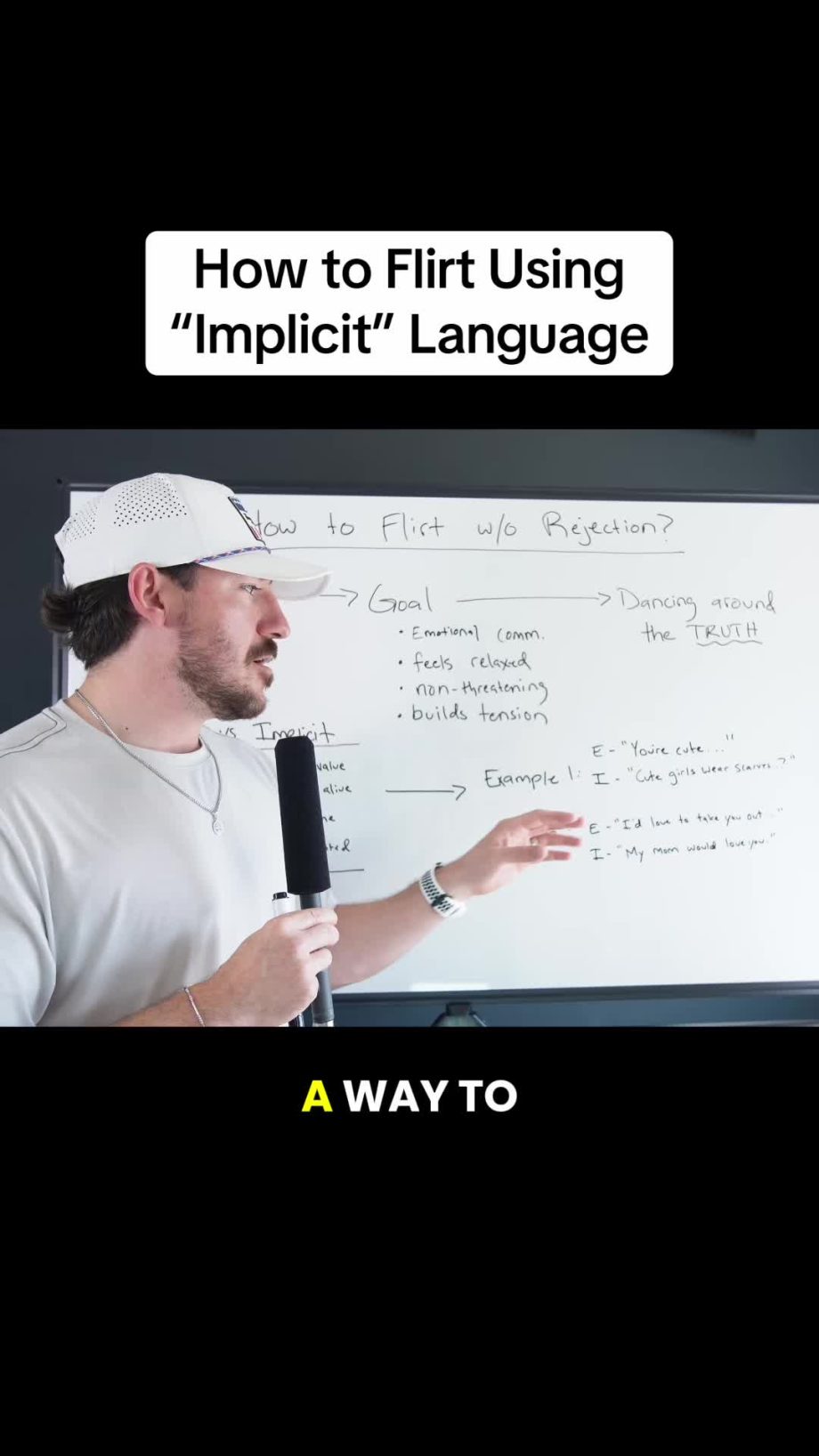 @kj_harlow Flirting with implicit language gives her space to feel out your vibe…