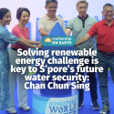 @mothershipsg Speaking at Singapore World Water Day 2026 event held at Suntec Ci…