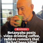 @mothershipsg Israeli Prime Minister Benjamin Netanyahu posted a video of himsel…
