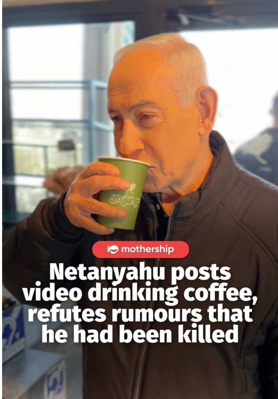 @mothershipsg Israeli Prime Minister Benjamin Netanyahu posted a video of himsel…