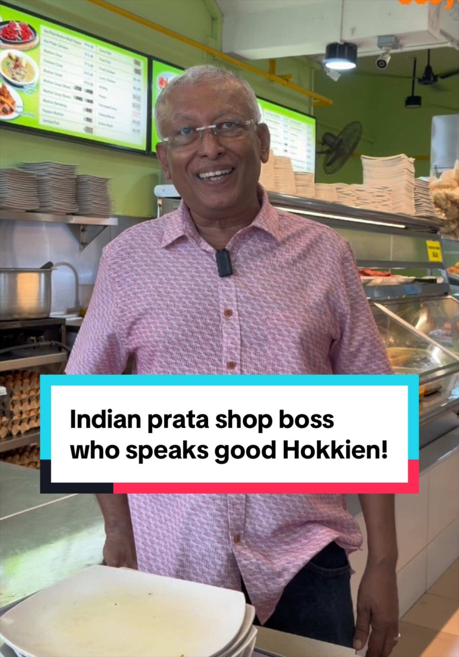 @8dayseat This Indian prata shop boss can speak superb Hokkien, and he also serv…