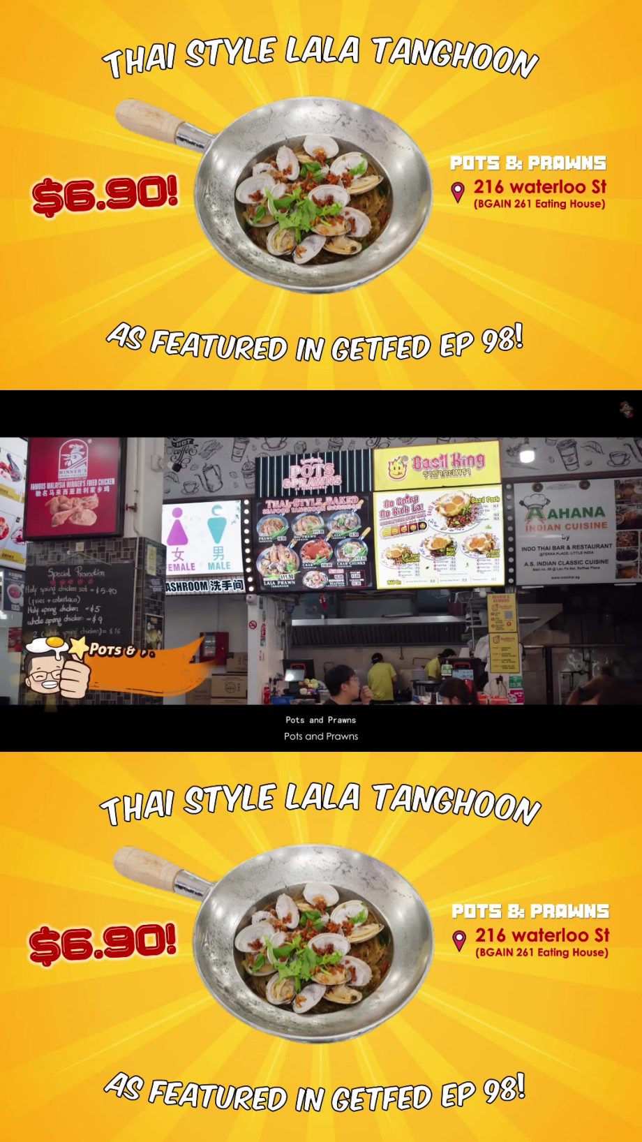 @potsandprawns Featured on GetFed Episode 98!  Our Thai-style Lala Tanghoon is o…