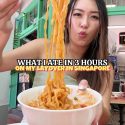 @celinelinarte What I ate on my 3 hour layover to Singapore  Can’t believe we at…