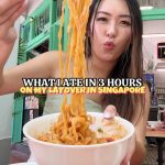 @celinelinarte What I ate on my 3 hour layover to Singapore  Can’t believe we at…