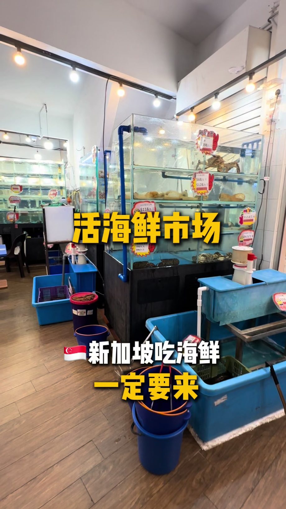 @starry.qiuqiu 新加坡活海鲜市场！！吃海鲜好去处 龙王活海鮮 83 Pasir Panjang Road S(118508) #sgfoodie …