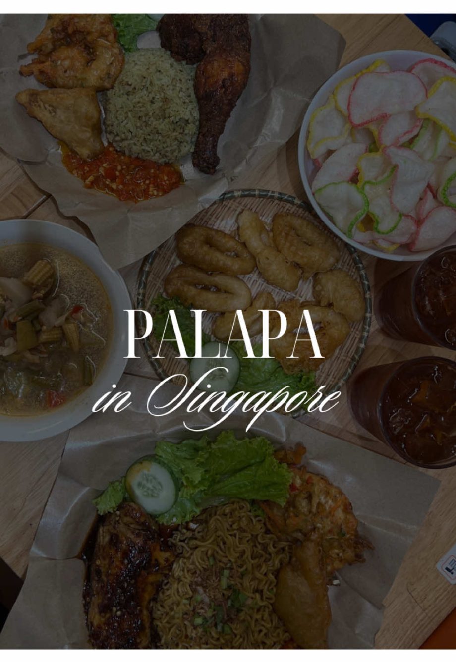 @ffxpmm fried chicken & indomie what else can I ask for @palapa.sg  #sgtiktok #s…