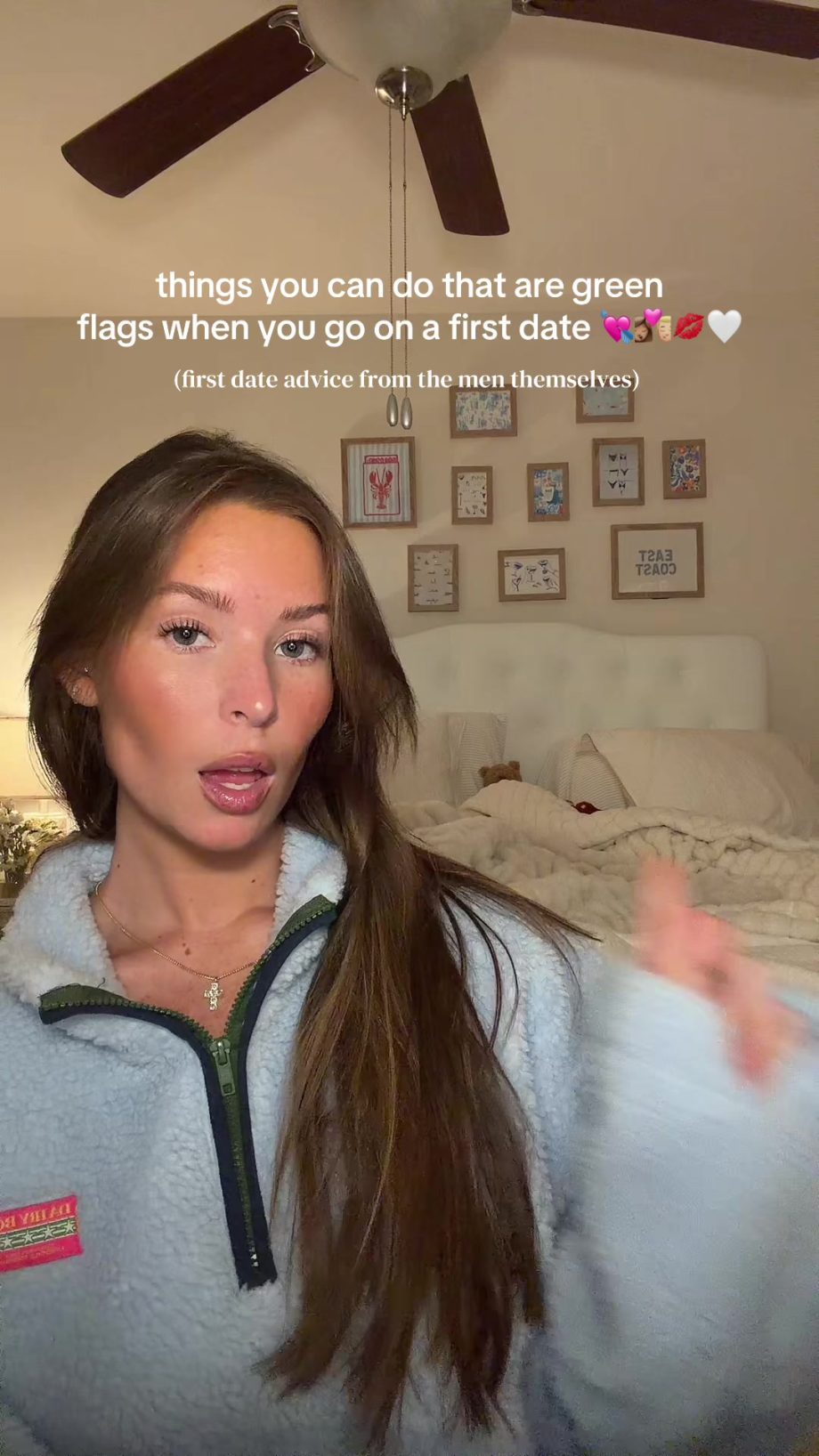 @chloevanberkel how to be a MAJOR green flag on a first date   #datingtips #firs…