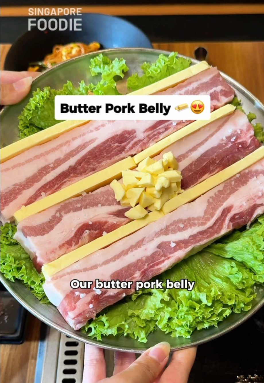 @singaporefoodie Spotted Korea’s Famous Butter Pork Belly  Jiah quit her full-ti…
